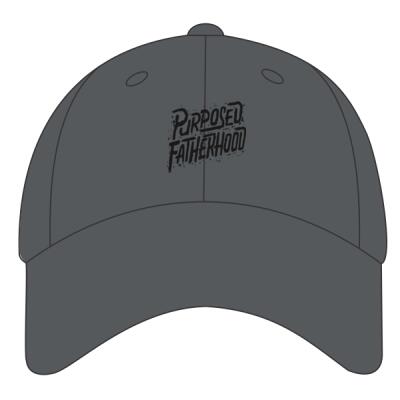 Fatherhood Black - 6-Panel Twill Unstructured Cap Thumbnail
