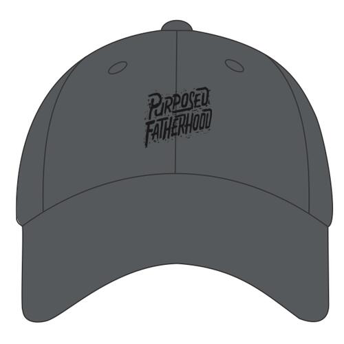 Fatherhood Black - 6-Panel Twill Unstructured Cap Thumbnail