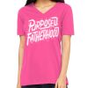 Ladies' Relaxed Jersey V-Neck T-Shirt Thumbnail